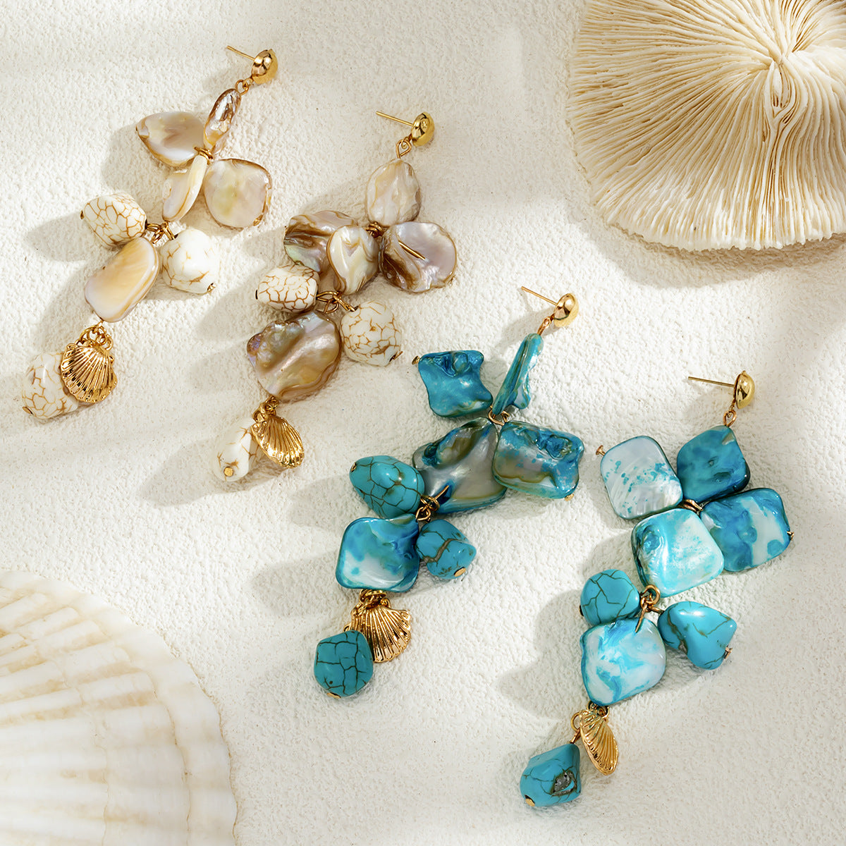 Bohemian Starfish Beaded Jewelry