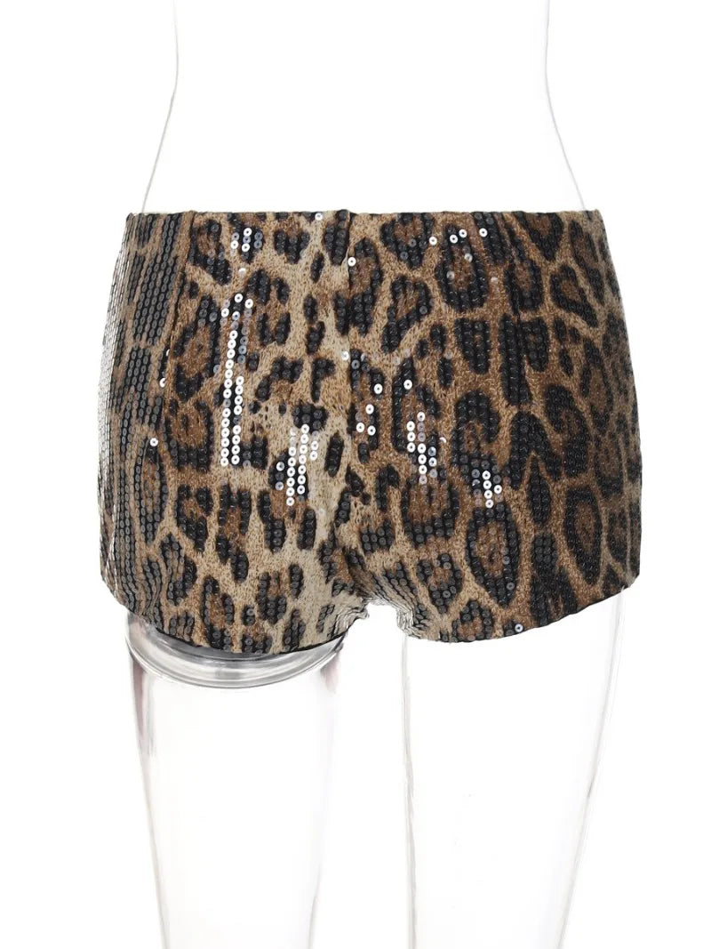 Sexy, schicke Shorts mit Leopardenmuster