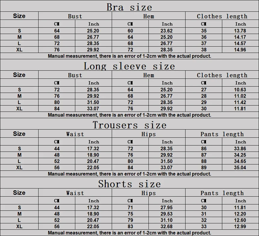 Women Tracksuit Yoga Set 2PCS Sportswear