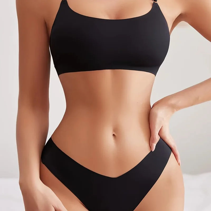 Conjunto de sujetador y ropa interior para mujer