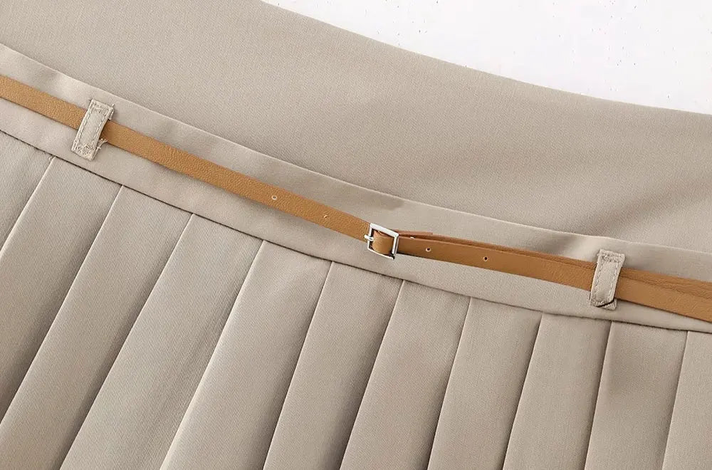 Shorts Skirts for Women With Belt