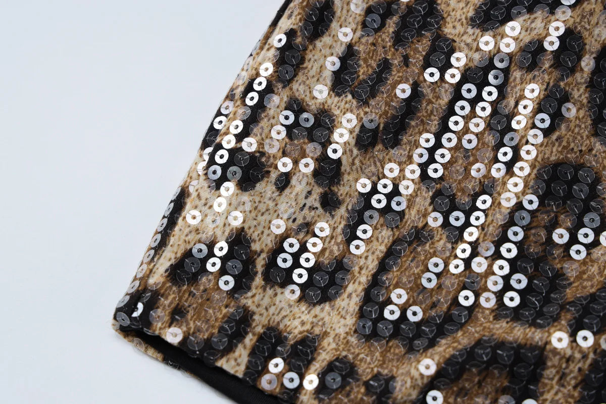 Sexy, schicke Shorts mit Leopardenmuster