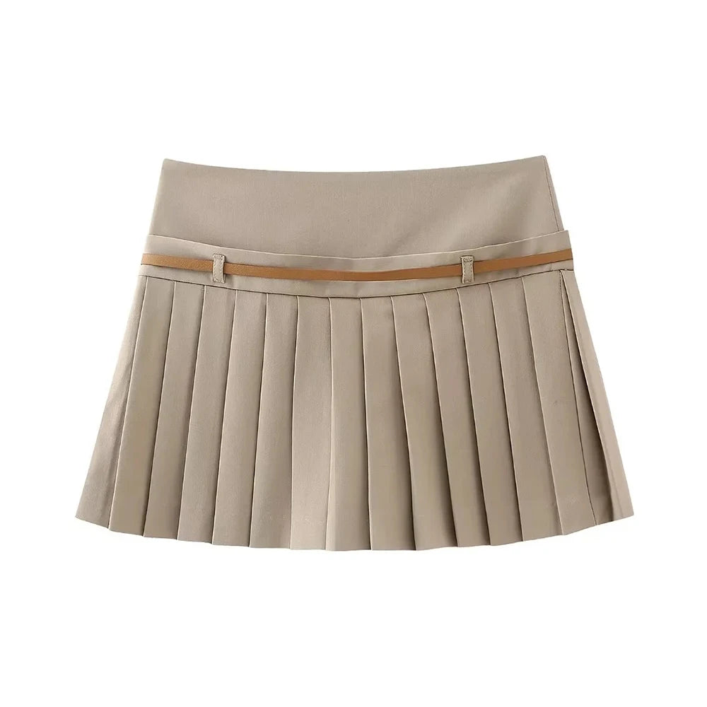 Shorts Skirts for Women With Belt