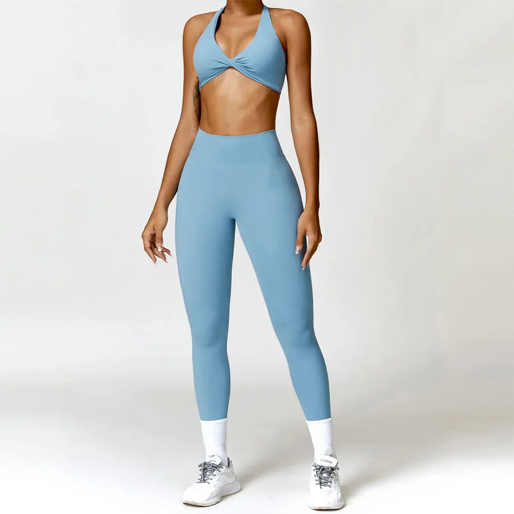 Women Seamless Yoga Set Gym Sportswear