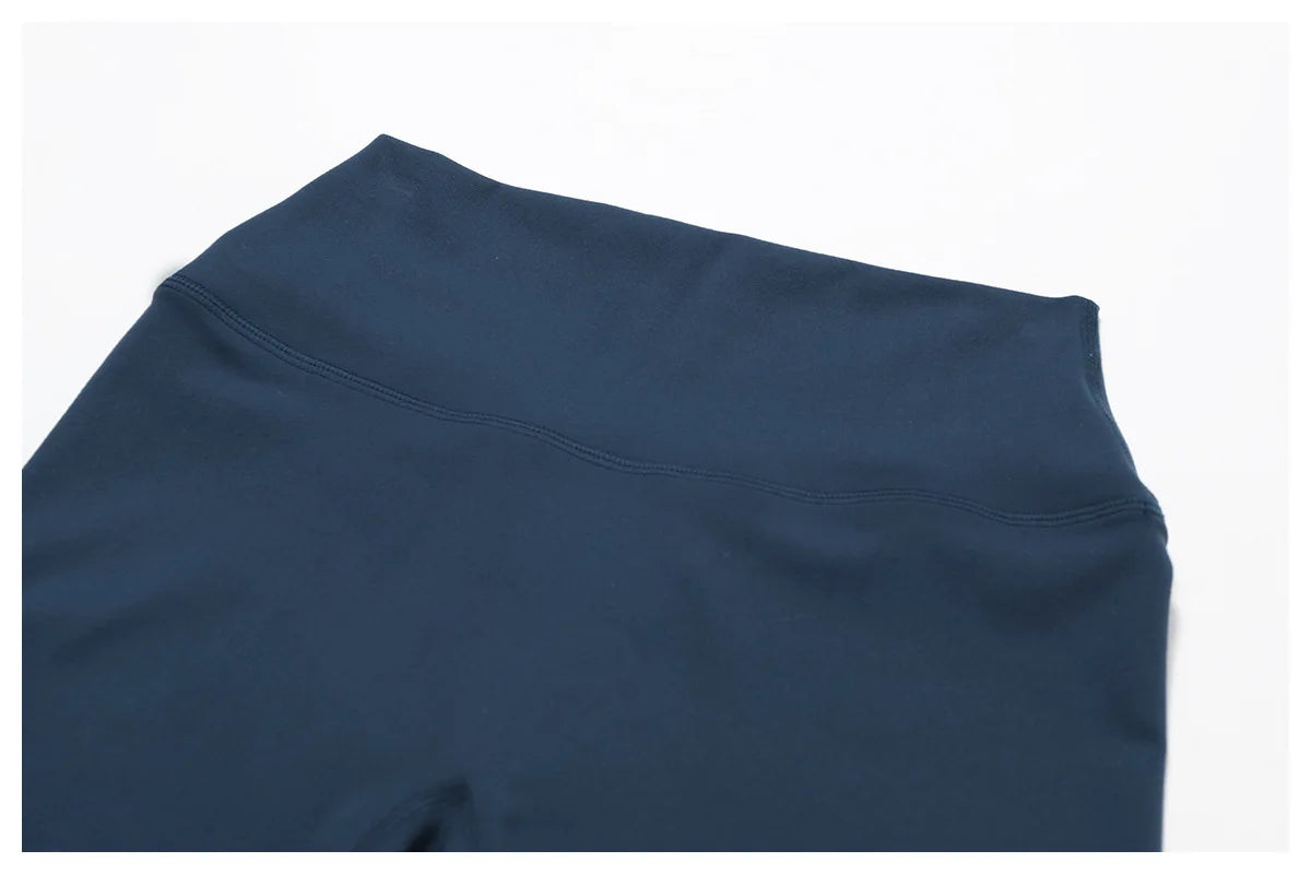 2-teiliges nahtloses Sport-Yoga-Set (Grün und Blau)