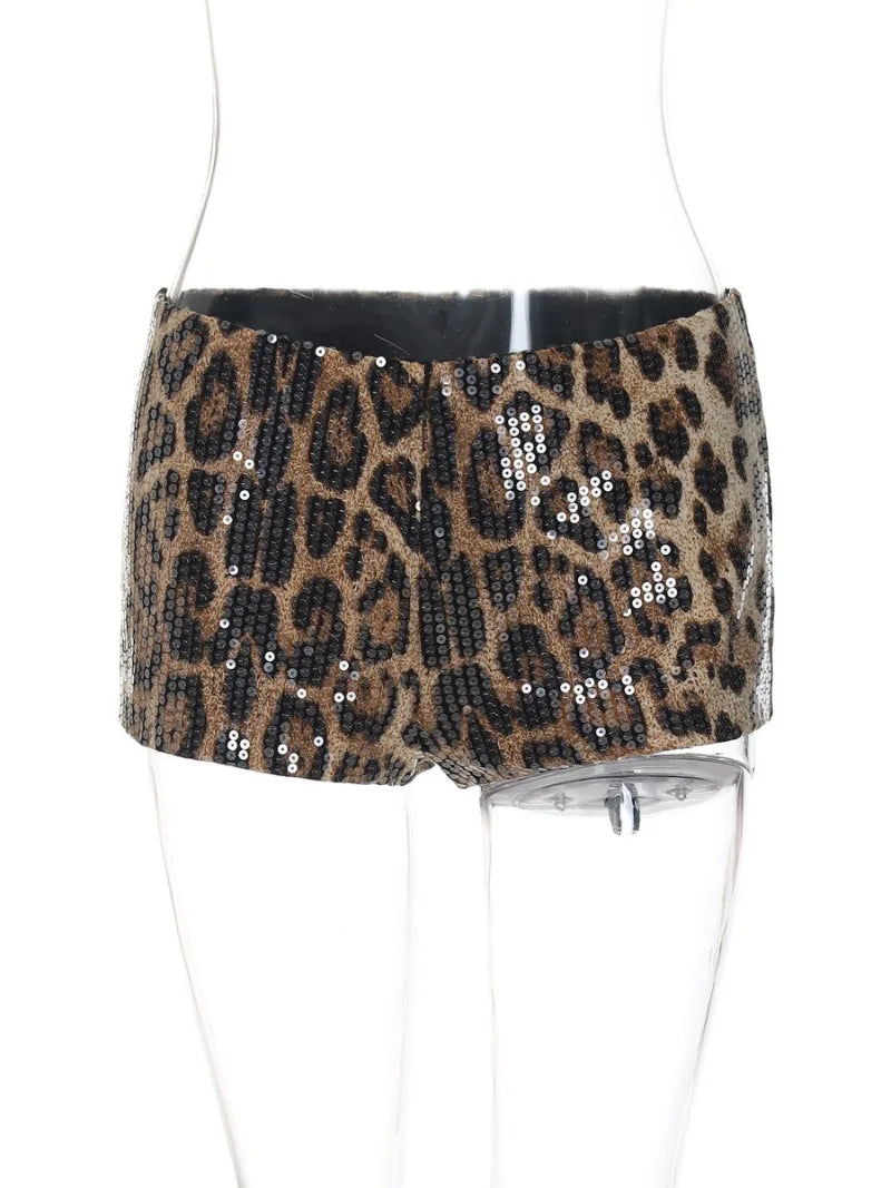 Sexy, schicke Shorts mit Leopardenmuster