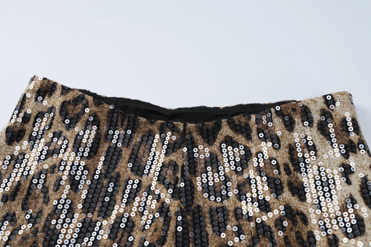 Sexy, schicke Shorts mit Leopardenmuster
