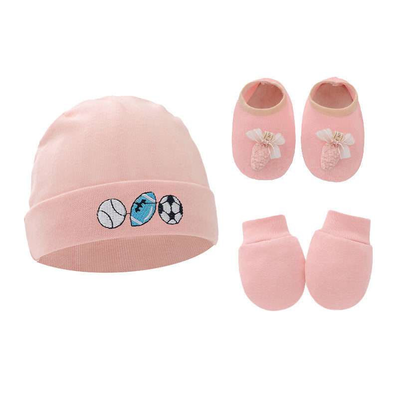 Baby Baumwollhandschuhe, Fußstulpen Baby