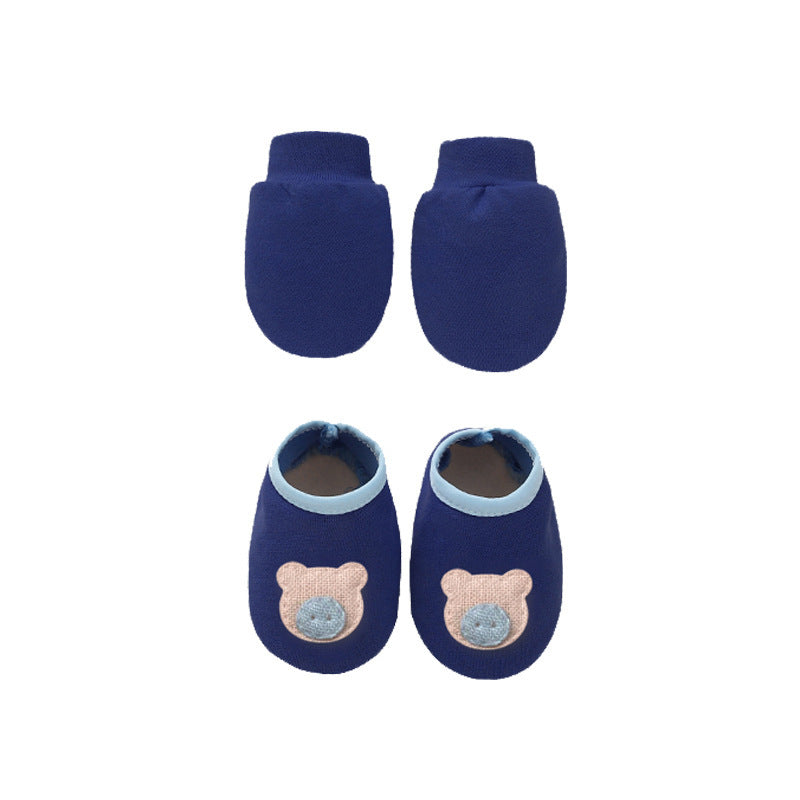 Baby Baumwollhandschuhe, Fußstulpen Baby