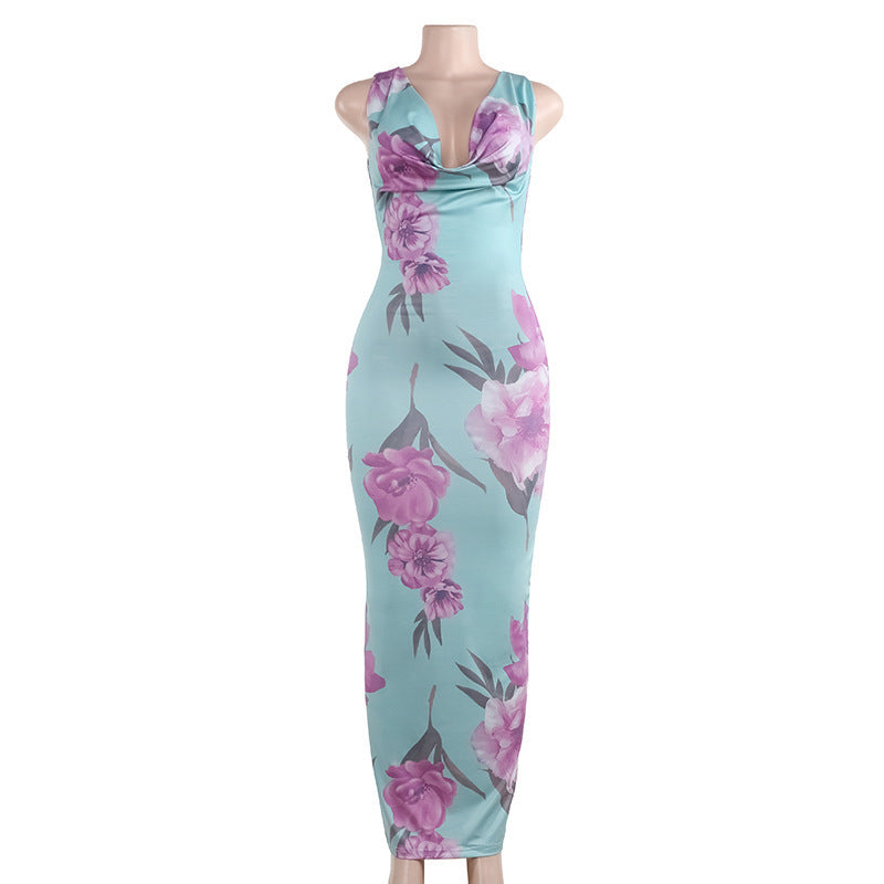 Kleid mit Blumenmuster