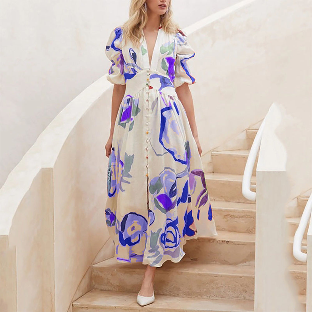 Summer Short Sleeve Dress