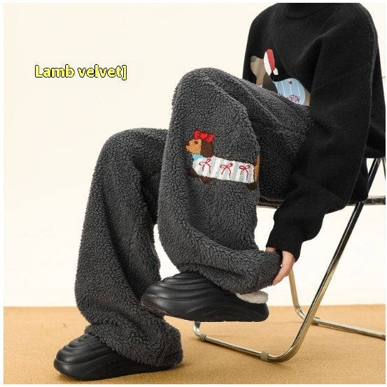 Dackel Baumwollhose für den Winter