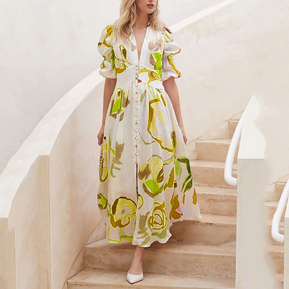 Summer Short Sleeve Dress
