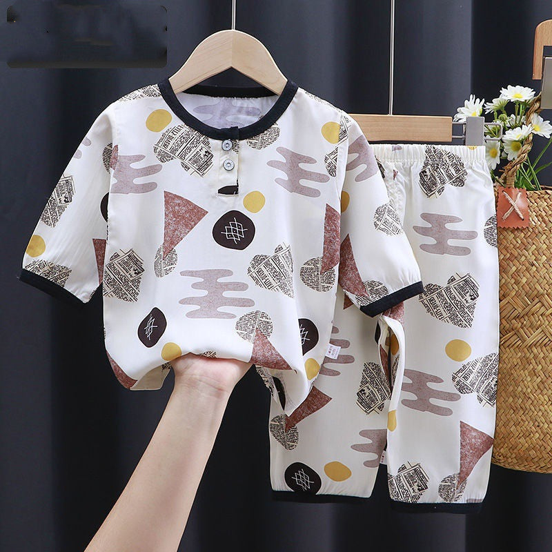 Digital print Cotton Silk Baby Clothes