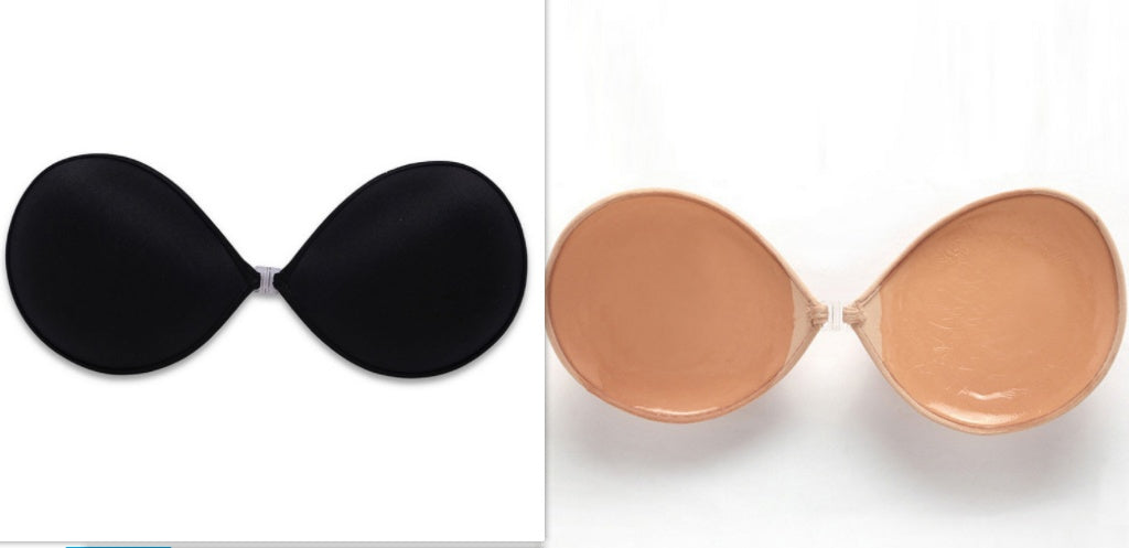 Breathable Seamless Push Up Strapless Invisible Silicone Bra
