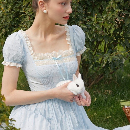 Women's Fashion Summer Casual French Vintage Dresses