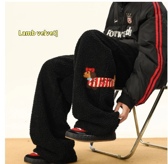 Dackel Baumwollhose für den Winter