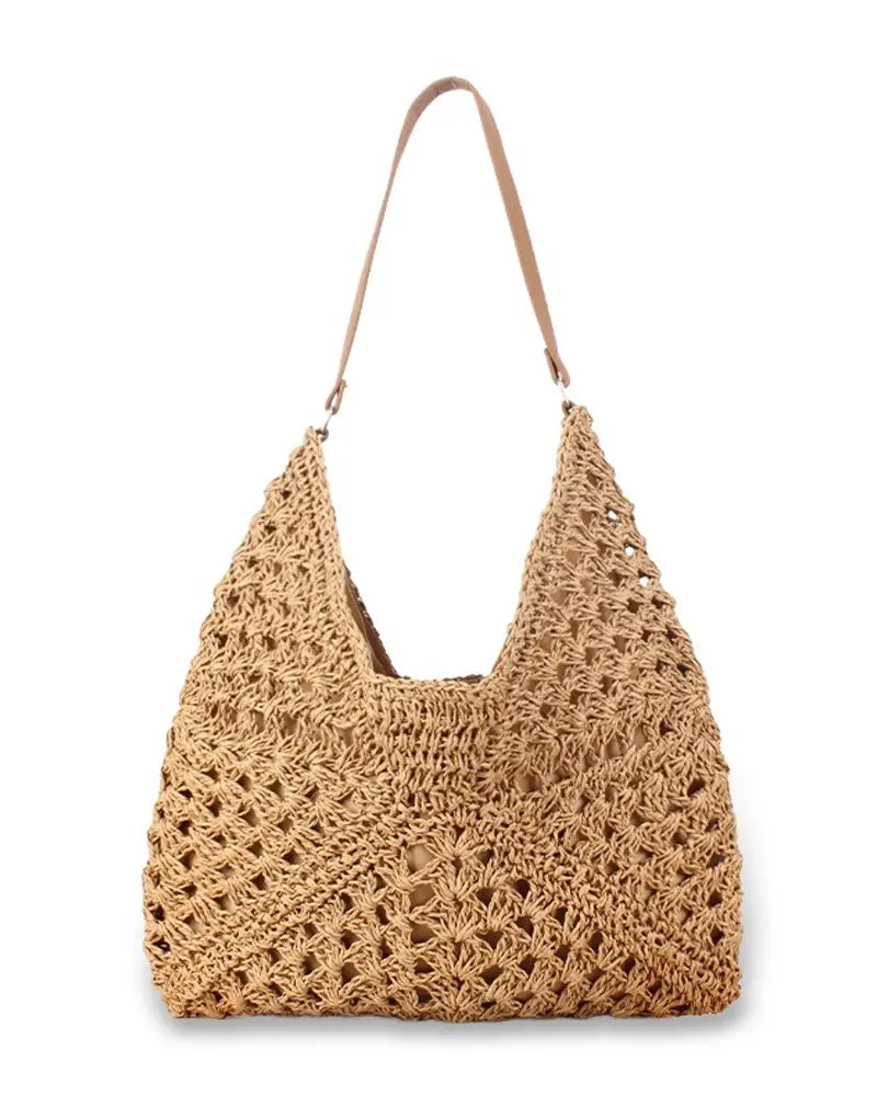 Crochet Summer Beach Shoulder Handbag