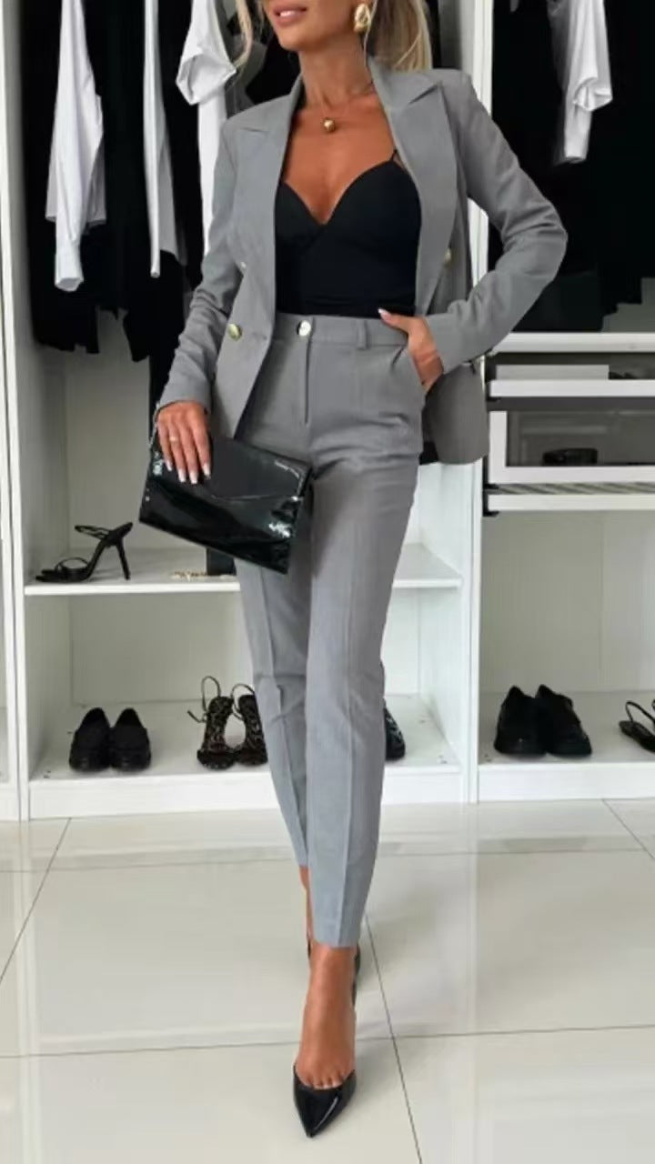 Women's Blazer Long Sleeve Suits