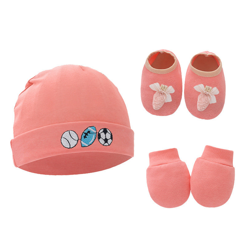 Baby Baumwollhandschuhe, Fußstulpen Baby