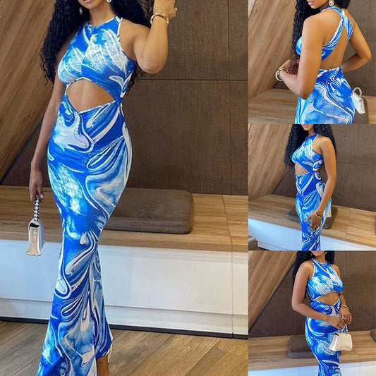 Summer Backless Dress
