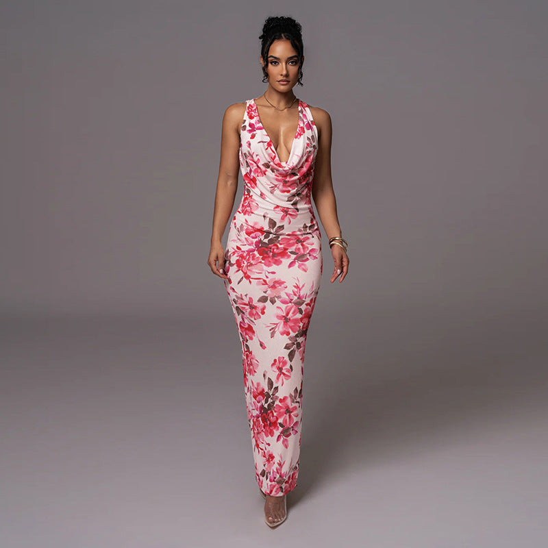 Kleid mit Blumenmuster