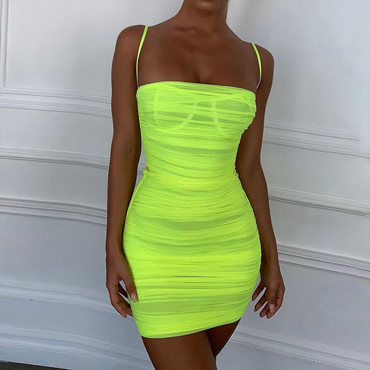 Spaghetti Strap Bodycon Dress
