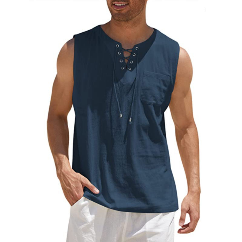 Summer Tank Vest Men Shirt