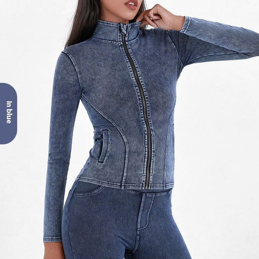 Denim Jacket With Pockets