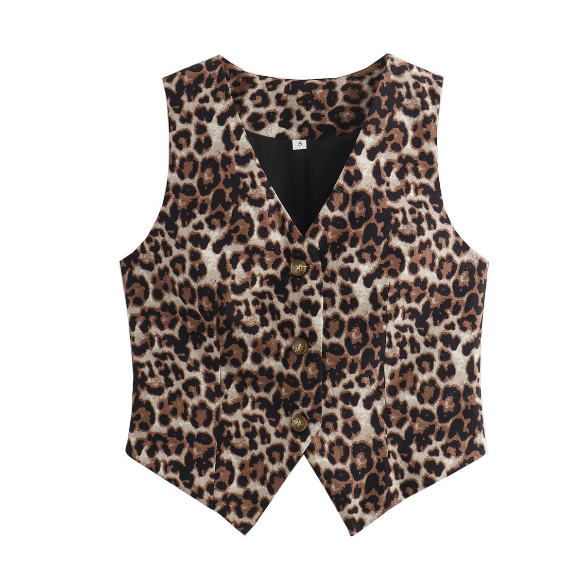Animal Print Vest Top