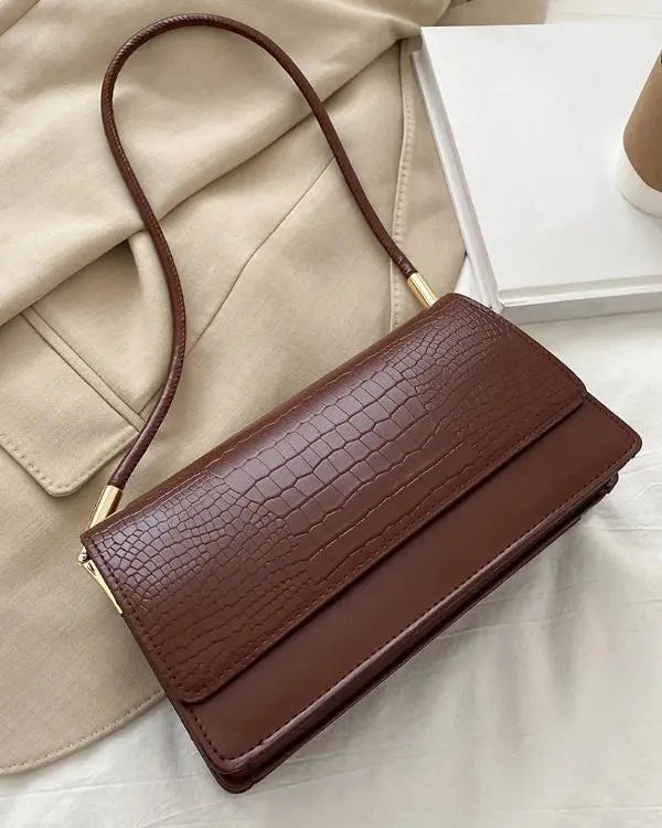 Vintage Leather Trendy Crossbody Bag